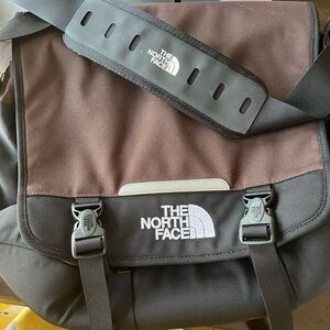 The North Face Black and Brown Messenger/Computer Bag